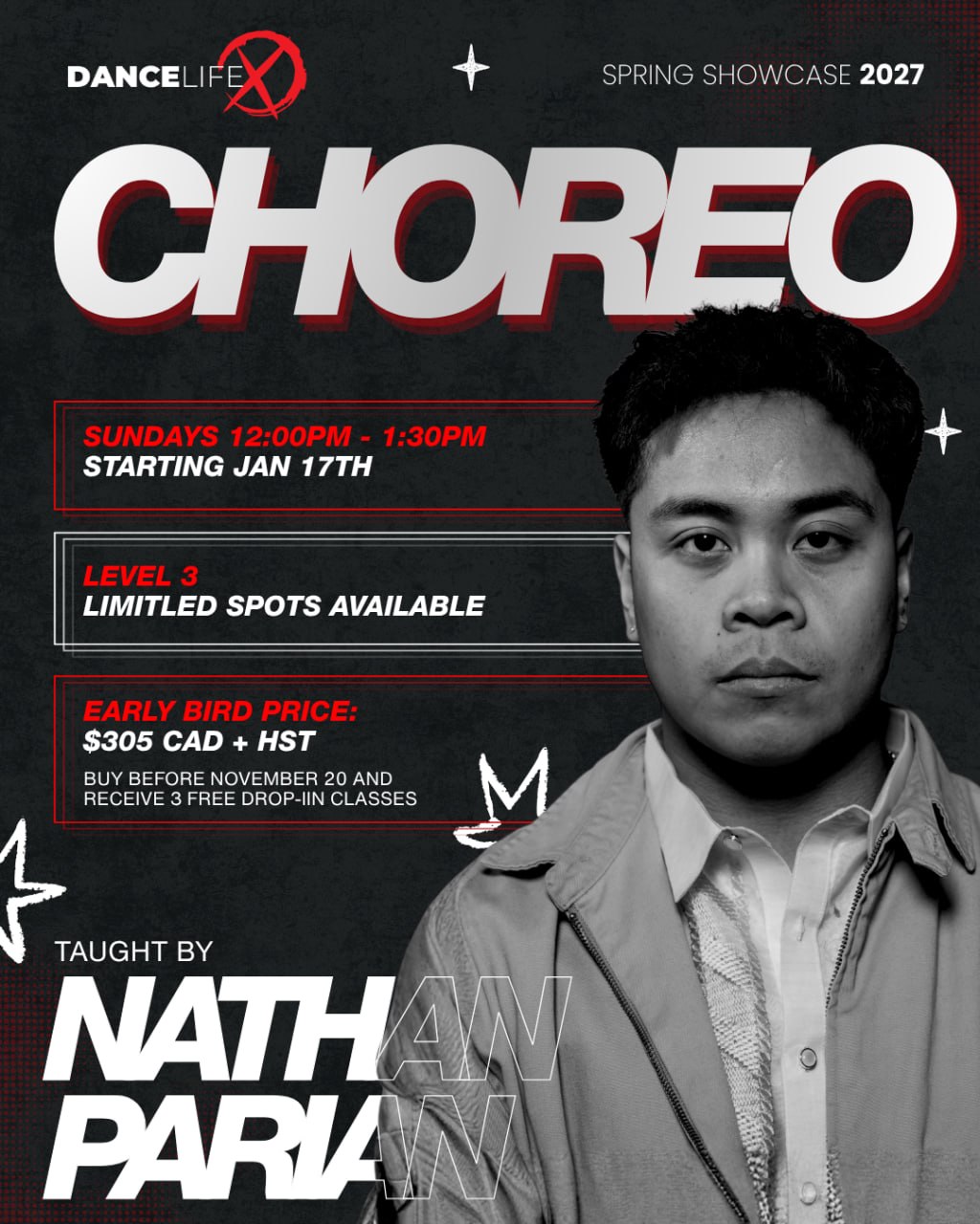 CHOREO — Spring Showcase 2027 · NATHAN PARIAN
