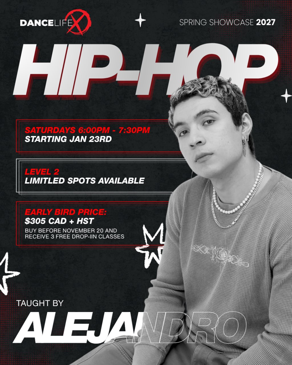 HIP HOP — Spring Showcase 2027 · ALEJANDRO CHICA