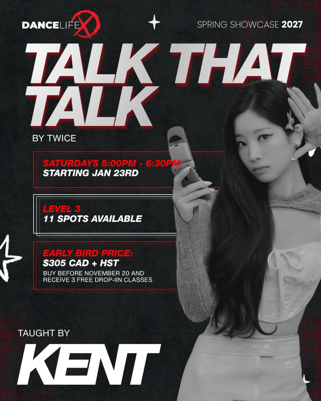 TALK THAT TALK (TWICE) — Spring Showcase 2027 · KENT
