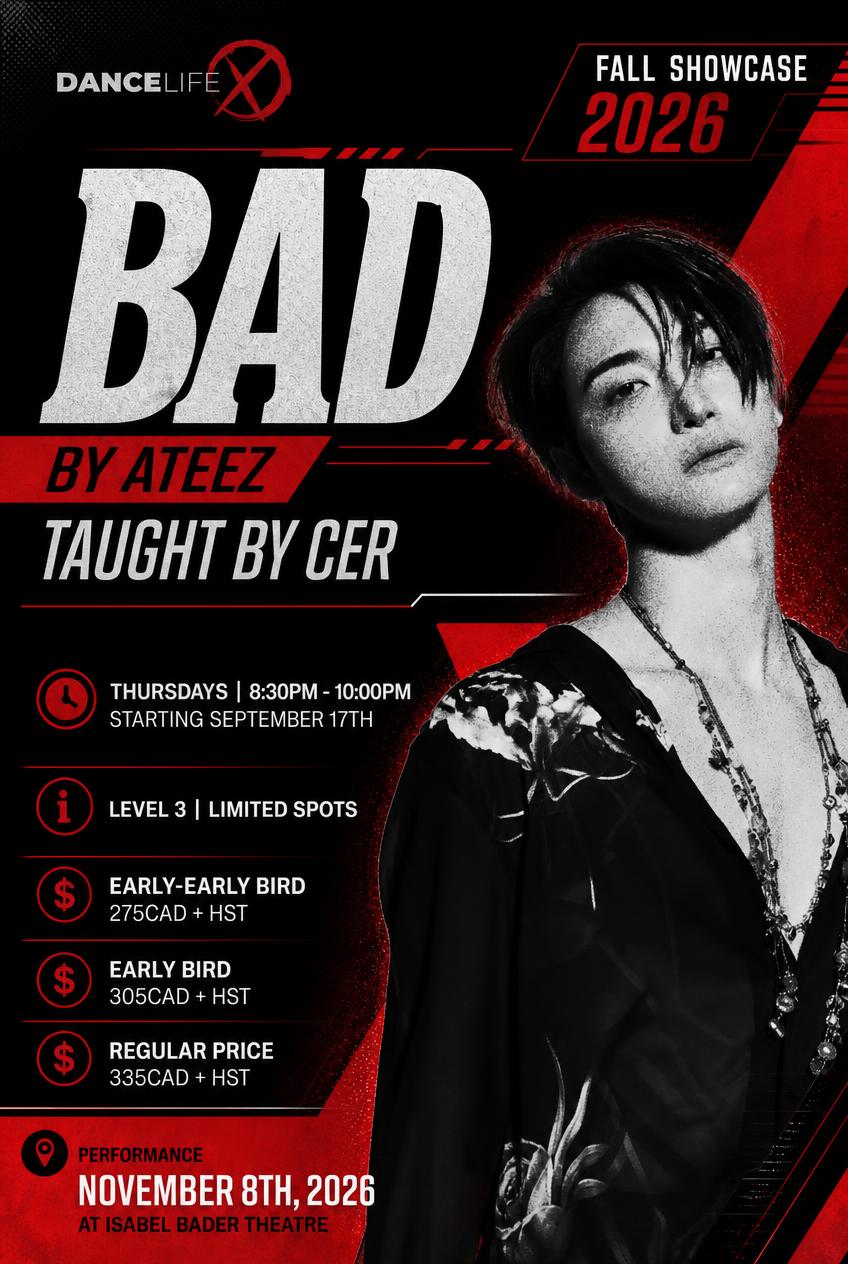 BAD (ATEEZ) — Fall Showcase 2026 · Cer