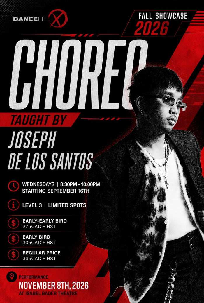 Choreo — Fall Showcase 2026 · Joseph De Los Santos