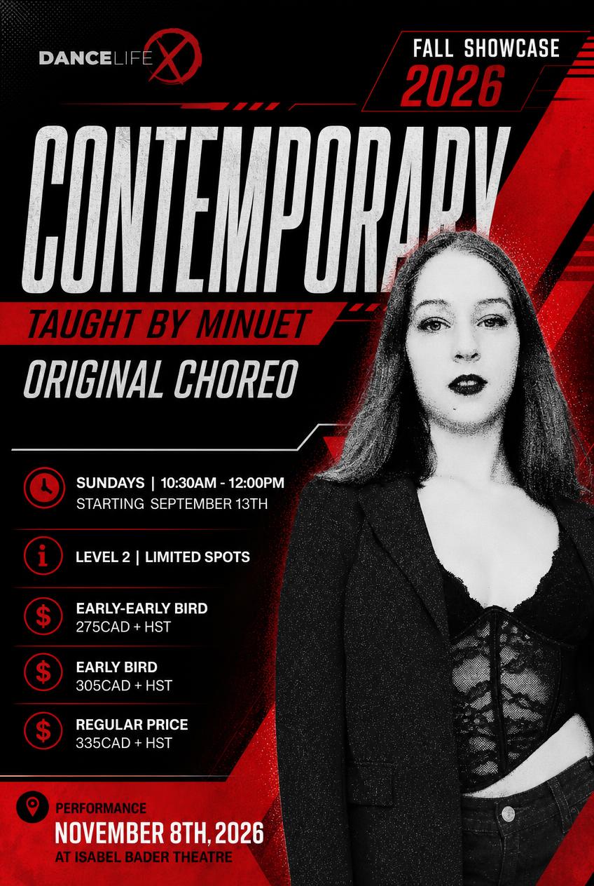 Contemporary — Fall Showcase 2026 · Minuet