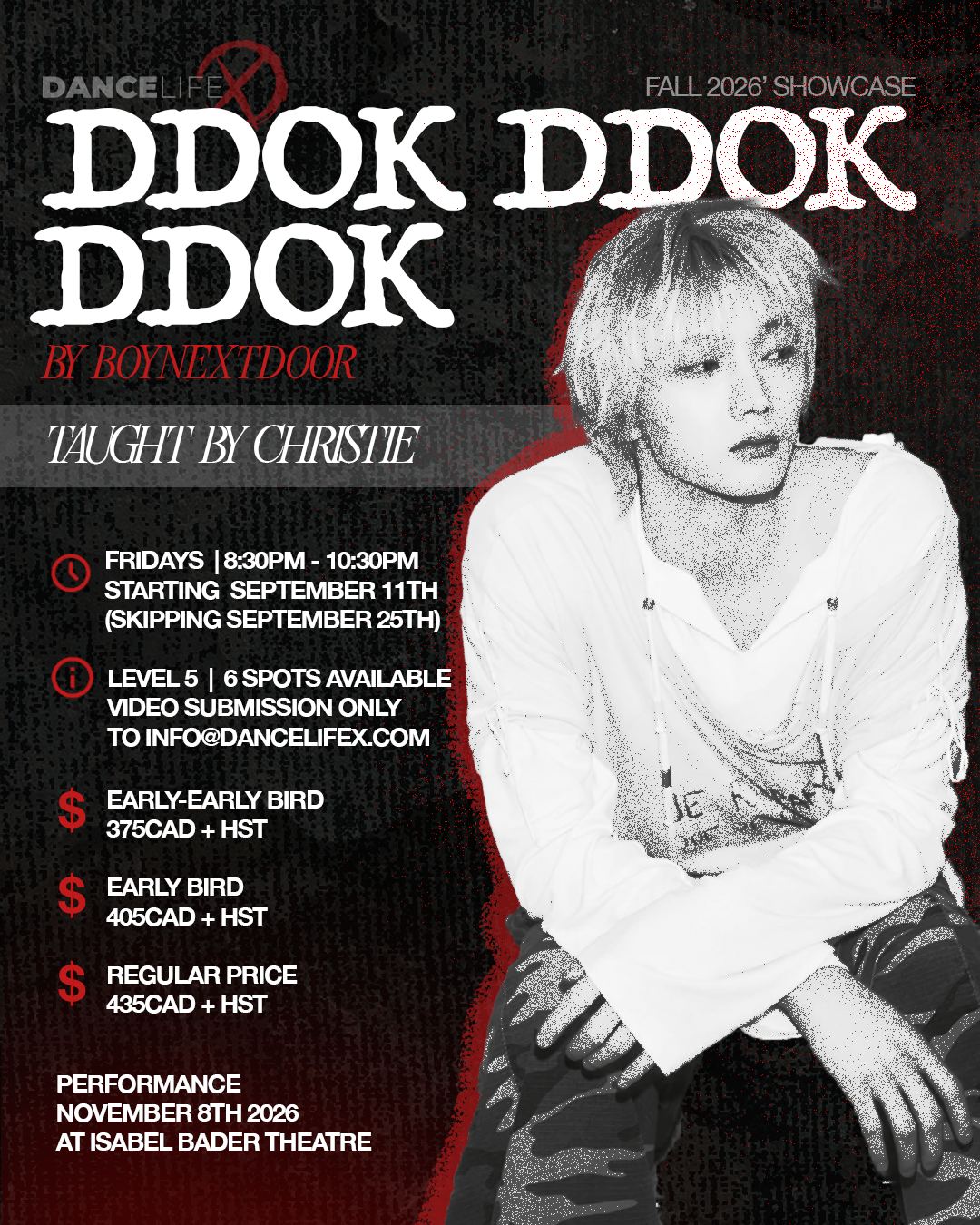 Ddok Ddok Ddok by BOYNEXTDOOR — K-Pop showcase course with Christie