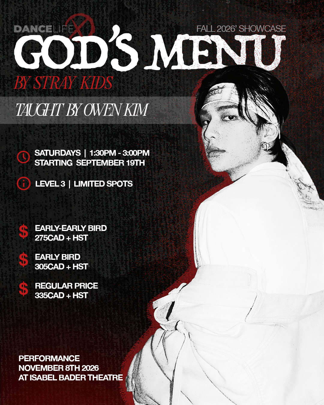 God's Menu by Stray Kids — K-Pop showcase course with Owen Kim