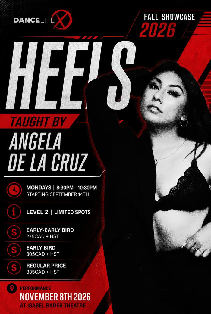 Heels — Fall Showcase 2026 · Angela De La Cruz
