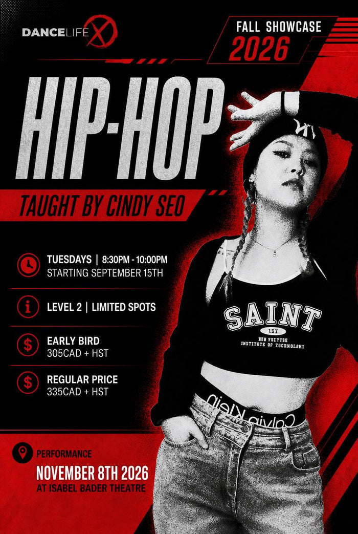 Hip Hop — Fall Showcase 2026 · Cindy Seo