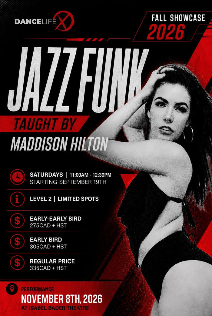 Jazz Funk — Fall Showcase 2026 · Maddison Hilton