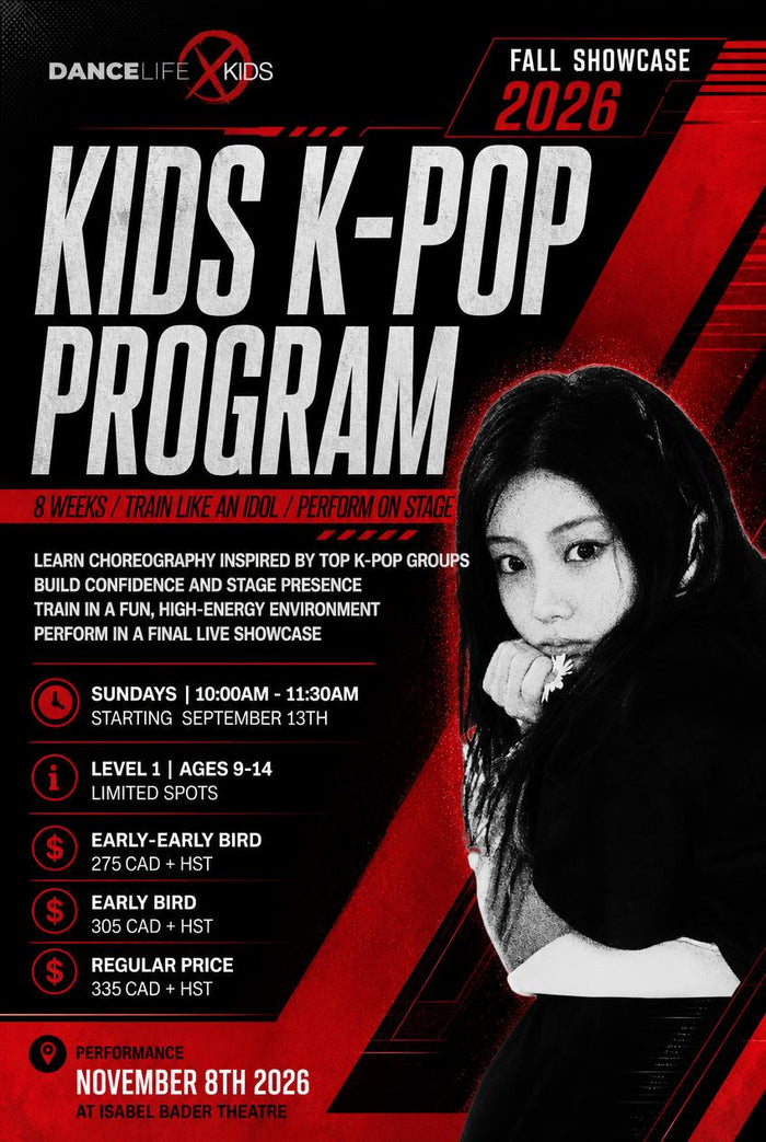 Kids K-Pop Program (Ages 9–14) — Fall Showcase 2026