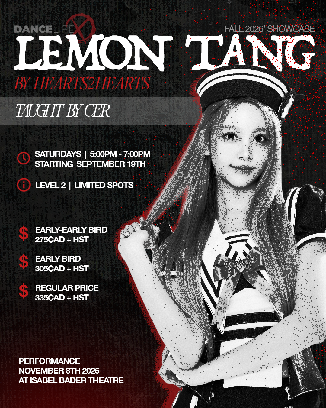 Lemon Tang by Hearts2Hearts — K-Pop showcase course with Cer