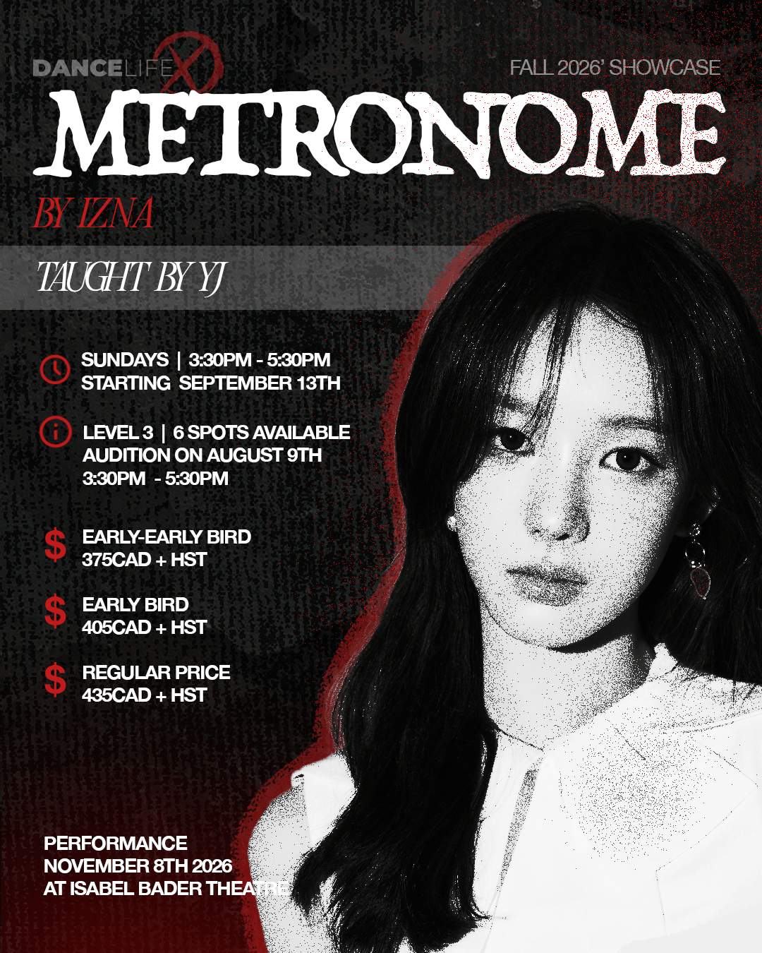 Metronome by IZNA — K-Pop showcase course with YJ