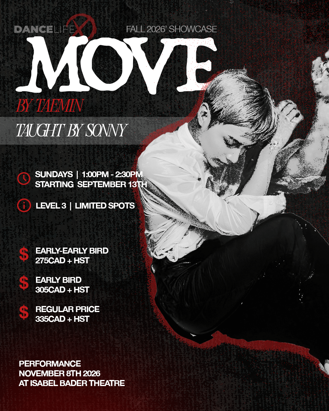 Move by Taemin — K-Pop showcase course with Sonny