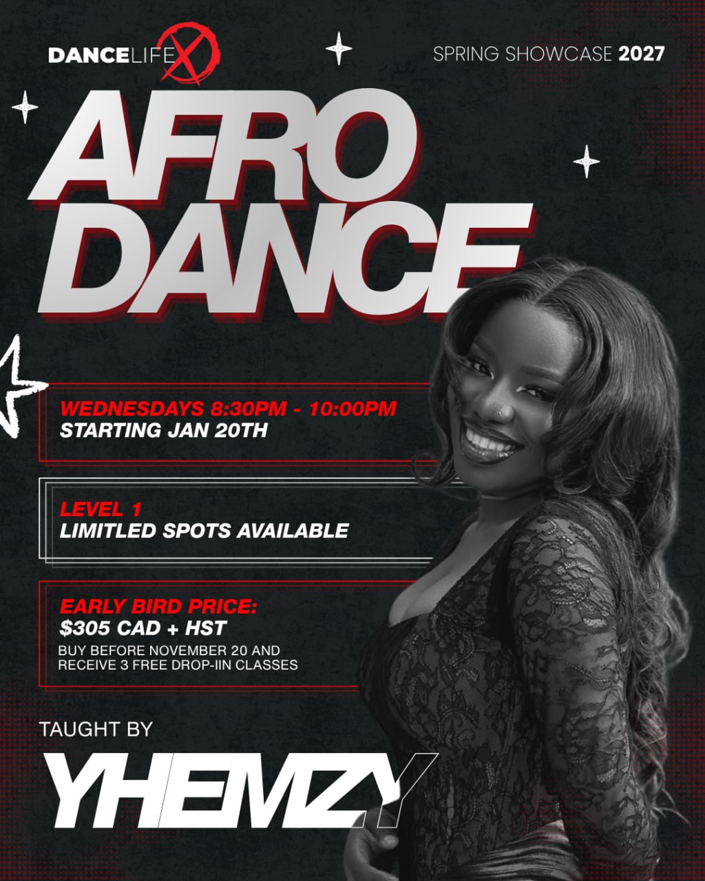 AFRO DANCE — Spring Showcase 2027 · YHEMZY