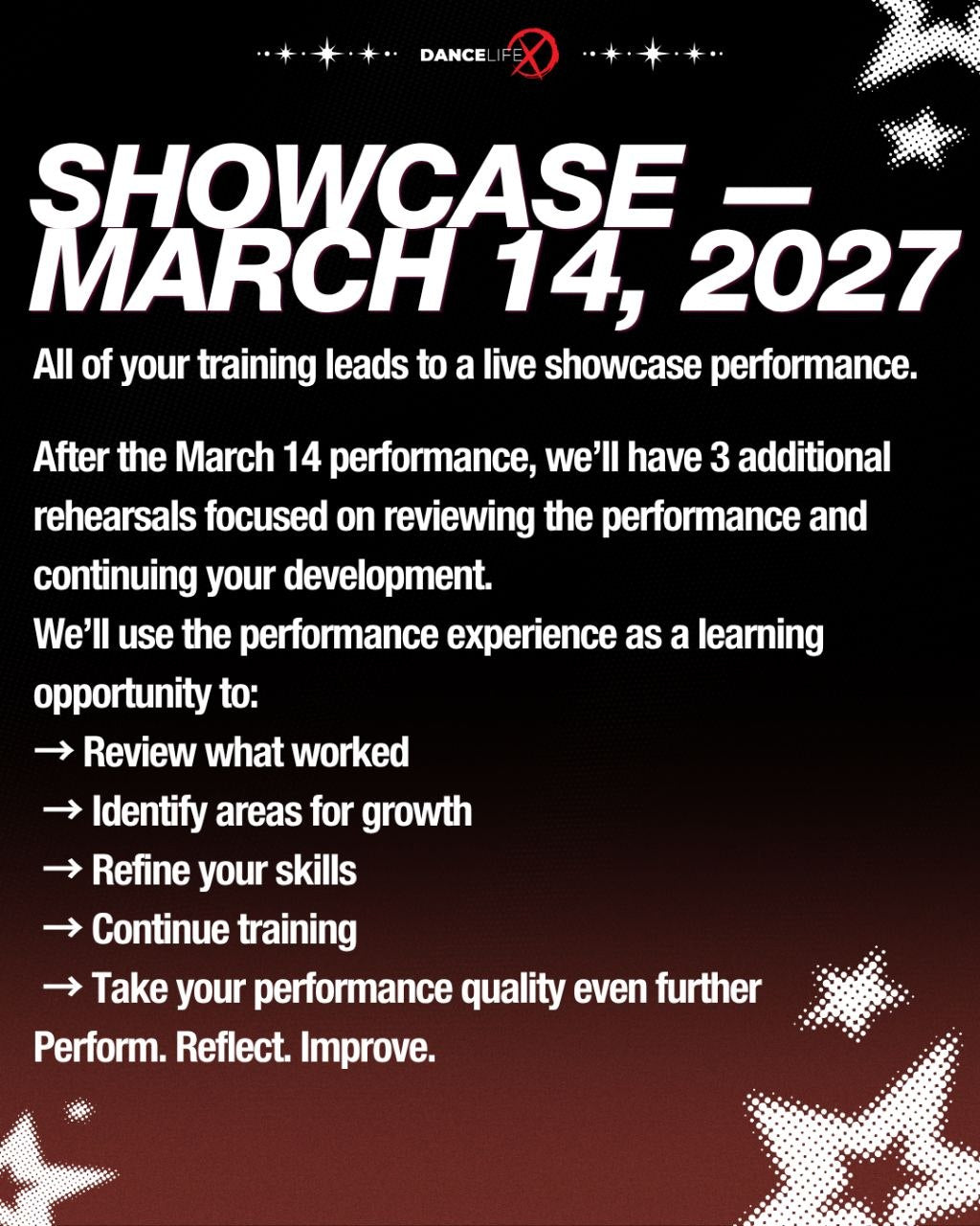 Showcase — March 14, 2027