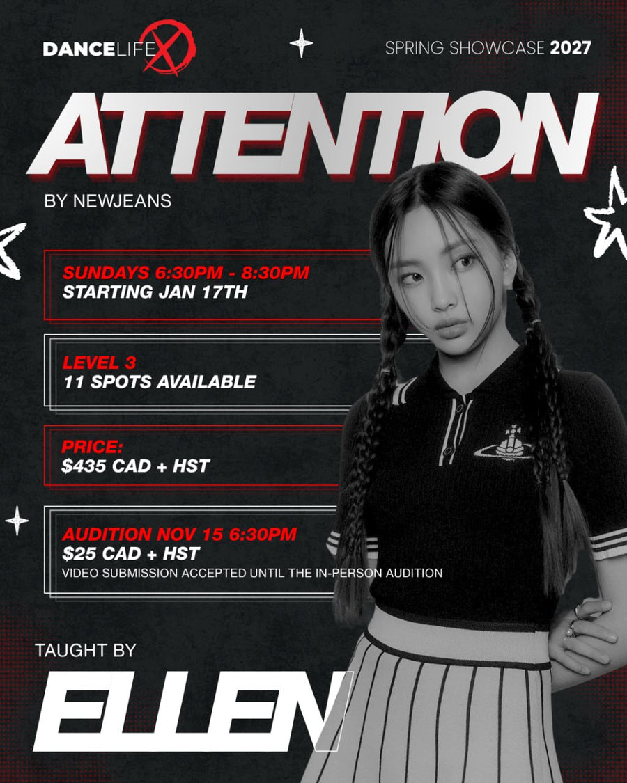 ATTENTION (NEWJEANS) — Spring Showcase 2027 · ELLEN KANG