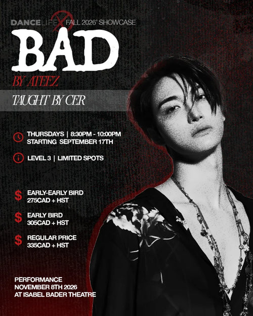BAD by ATEEZ — K-Pop showcase course with Cer