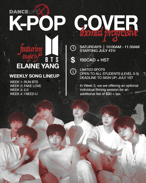 BTS — 4-Week K-Pop Cover Course