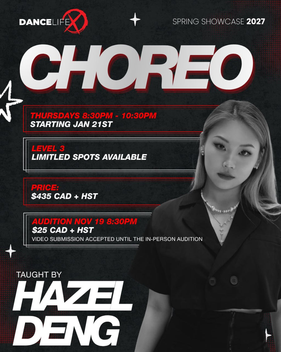 CHOREO — Spring Showcase 2027 · HAZEL DENG