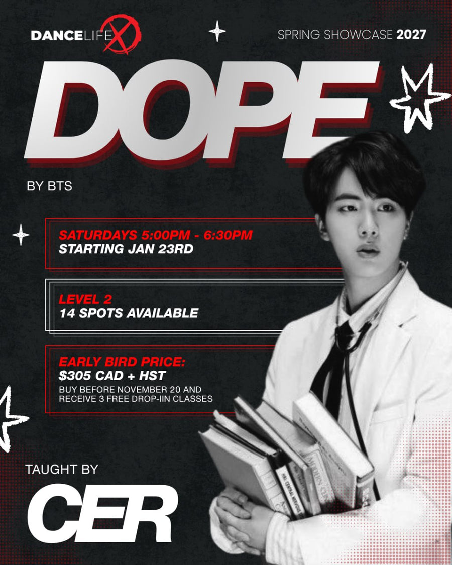 DOPE (BTS) — Spring Showcase 2027 · CER