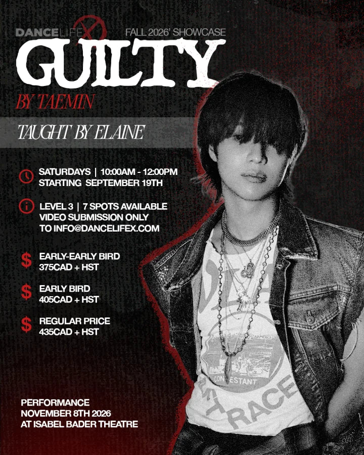 Guilty by Taemin — K-Pop showcase course with Elaine