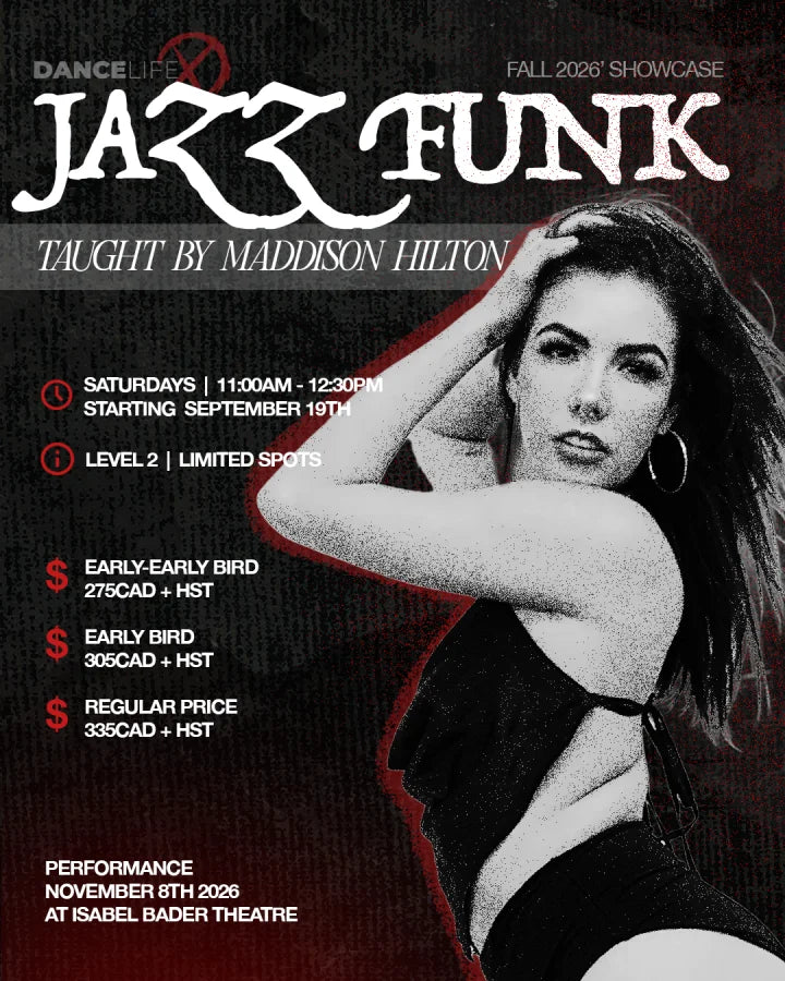 Jazz Funk showcase course with Maddison Hilton