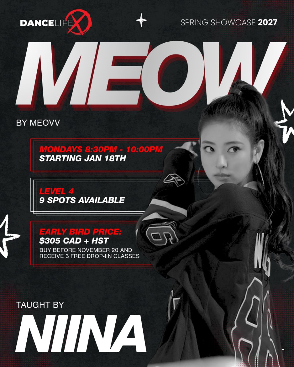 MEOW (MEOVV) — Spring Showcase 2027 · NIINA
