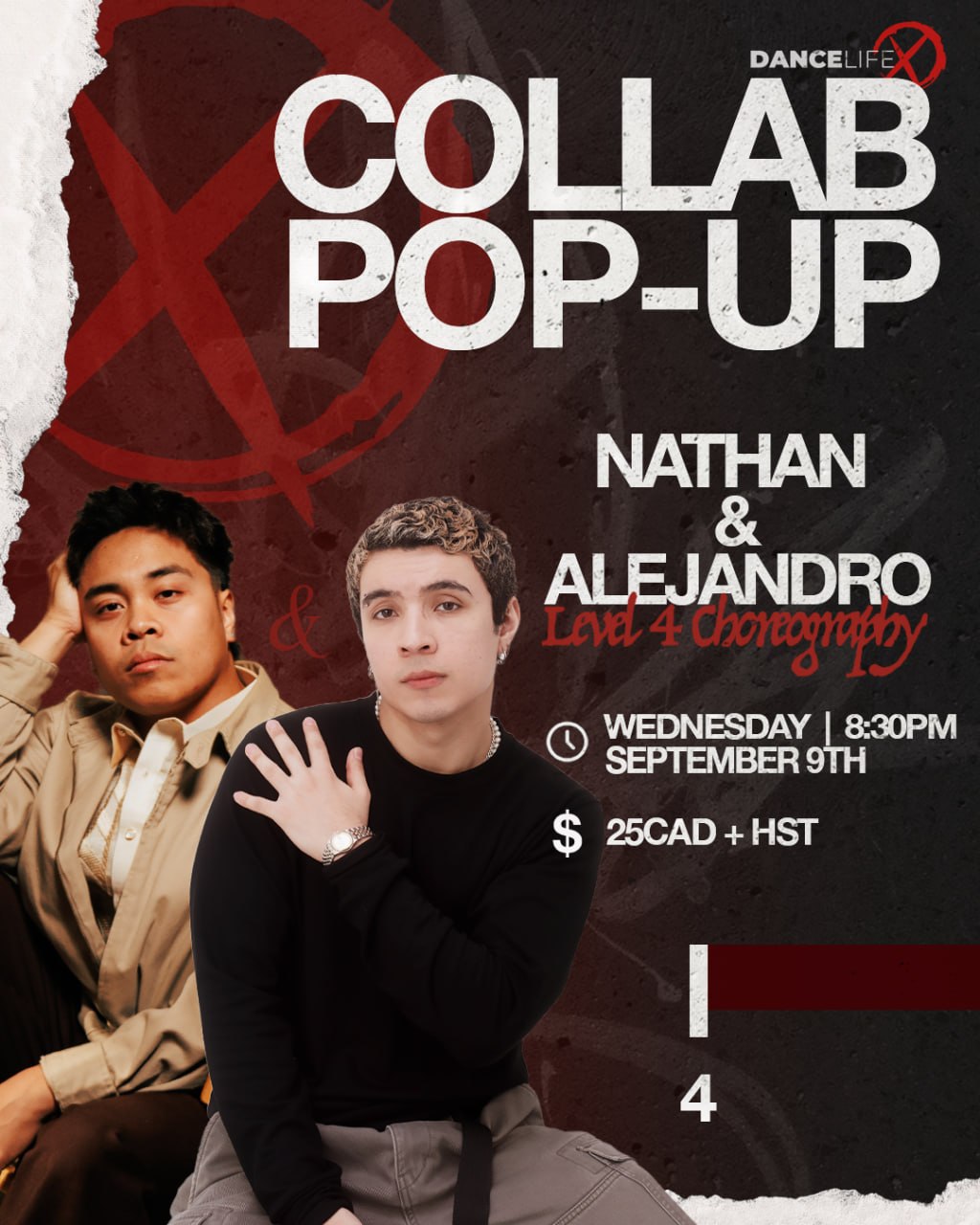 Collab Pop-Up — Nathan & Alejandro (Level 4 Choreography)