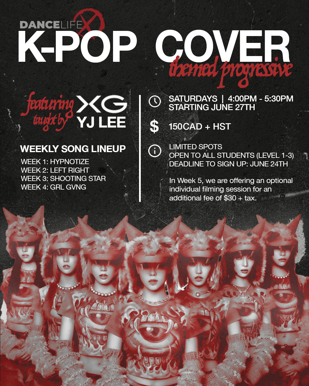 XG — 4-Week K-Pop Cover Course